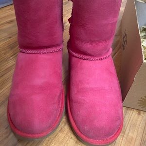 Pink Bailey Bow Uggs